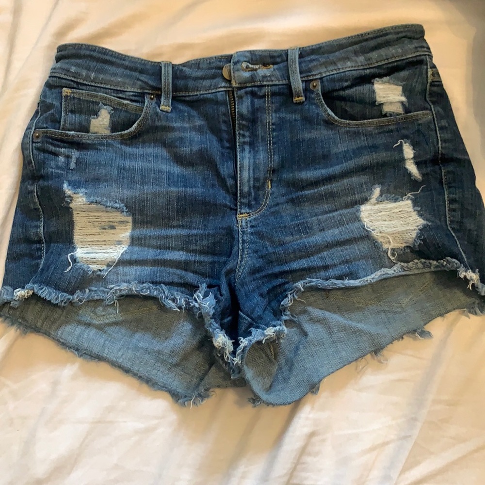 Guess high waisted shorts